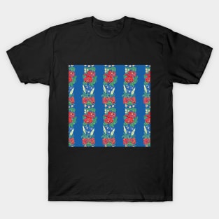 Slavic folklore ribbons blue T-Shirt